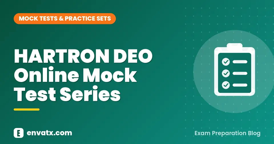 HARTRON DEO Online Mock Test Series