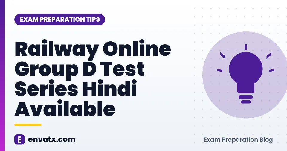 Railway Online Group D Test Series Hindi Available