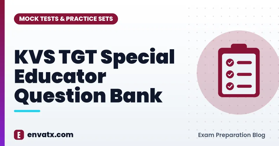 KVS TGT Special Educator Question Bank