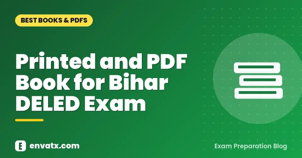 Printed and PDF Book for Bihar DELED Exam