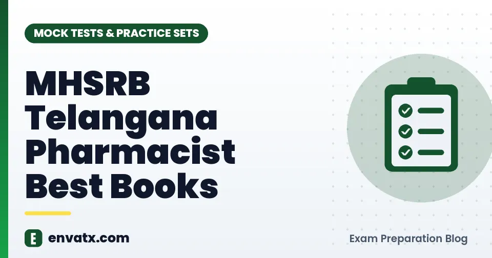 MHSRB Telangana Pharmacist Best Books