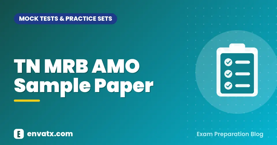 TN MRB AMO Sample Paper