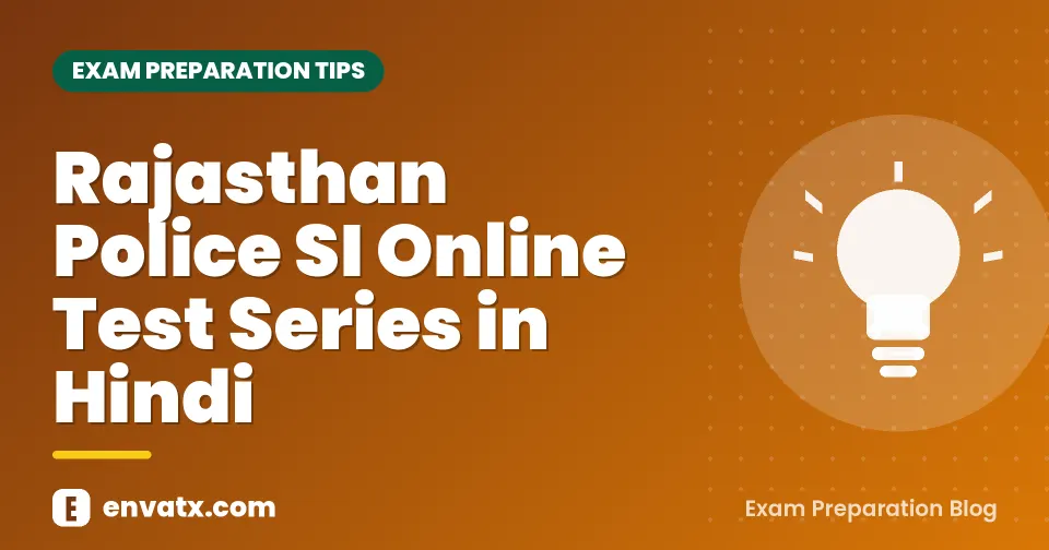 Rajasthan Police SI Online Test Series in Hindi