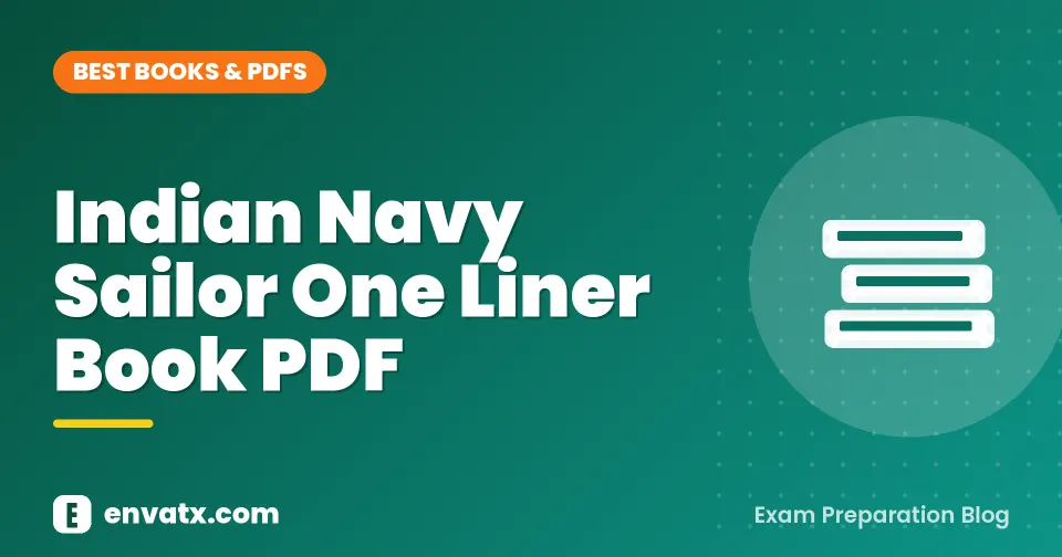 Indian Navy Sailor One Liner Book PDF
