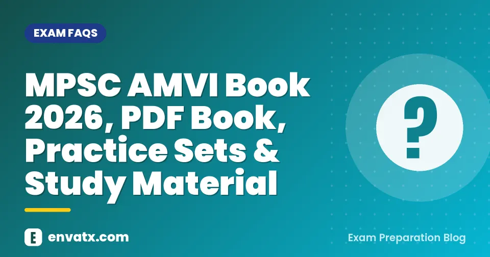 MPSC AMVI Book 2026, PDF Book, Practice Sets & Study Material