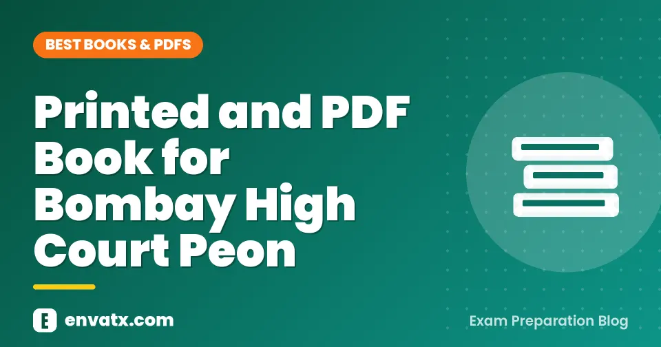 Printed and PDF Book for Bombay High Court Peon