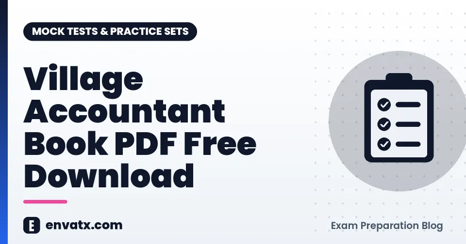 Village Accountant Book PDF Free Download