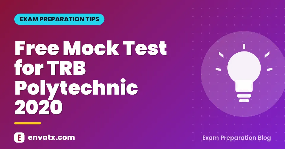 Free Mock Test for TRB Polytechnic 2020