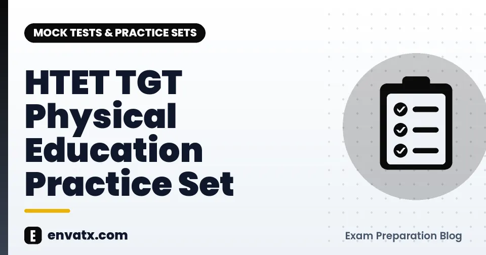 HTET TGT Physical Education Practice Set