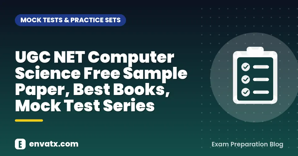 UGC NET Computer Science Free Sample Paper, Best Books, Mock Test Series