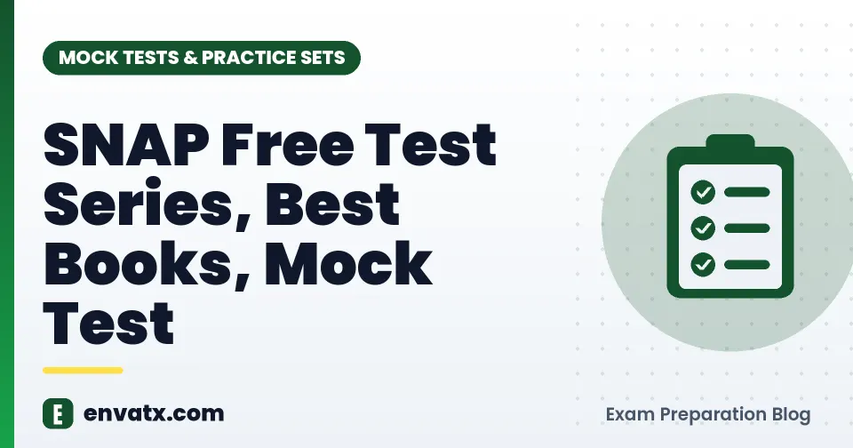 SNAP Free Test Series, Best Books, Mock Test