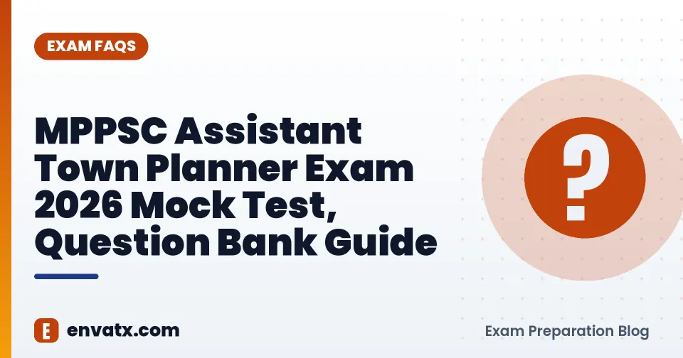 MPPSC Assistant Town Planner Exam 2026 Mock Test, Question Bank Guide