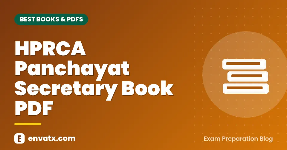 HPRCA Panchayat Secretary Book PDF