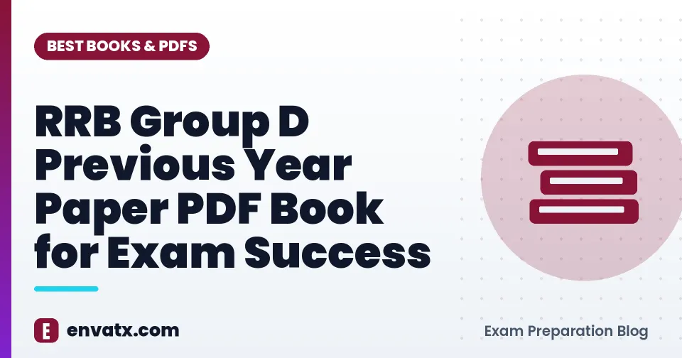 RRB Group D Previous Year Paper PDF Book for Exam Success