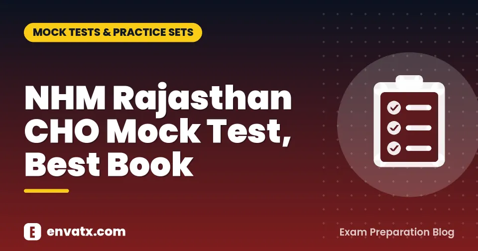 NHM Rajasthan CHO Mock Test, Best Book
