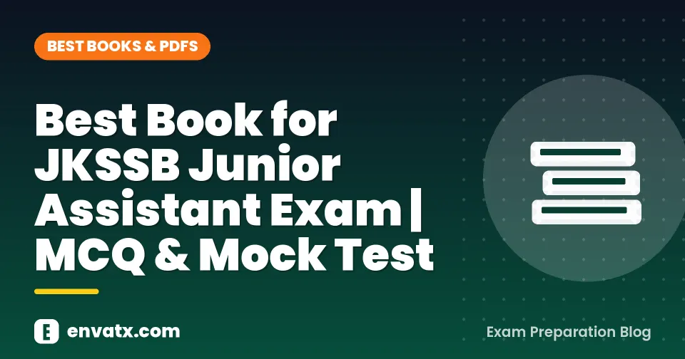 Best Book for JKSSB Junior Assistant Exam | MCQ & Mock Test