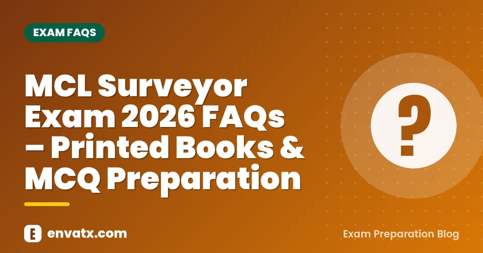MCL Surveyor Exam 2026 FAQs – Printed Books & MCQ Preparation
