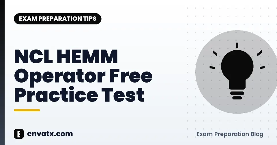 NCL HEMM Operator Free Practice Test