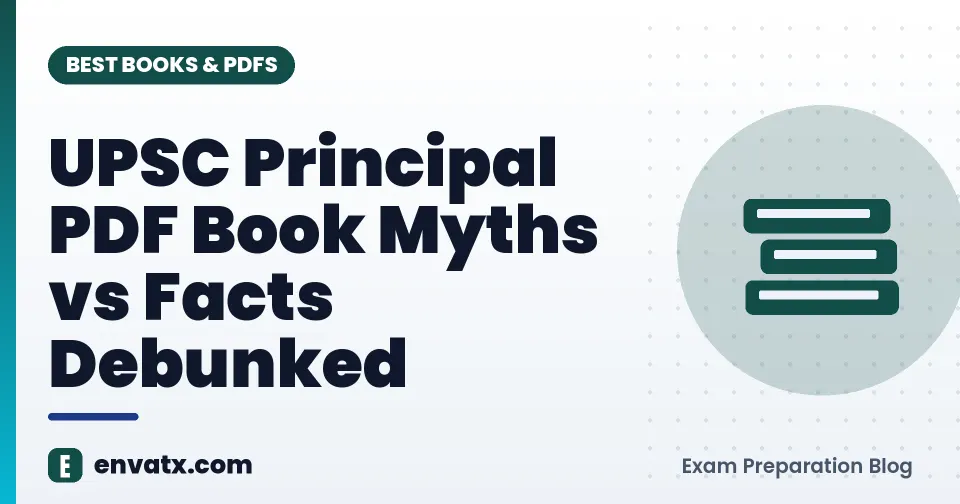 UPSC Principal PDF Book Myths vs Facts Debunked