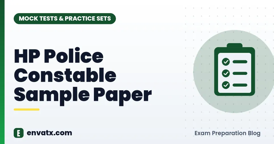 HP Police Constable Sample Paper