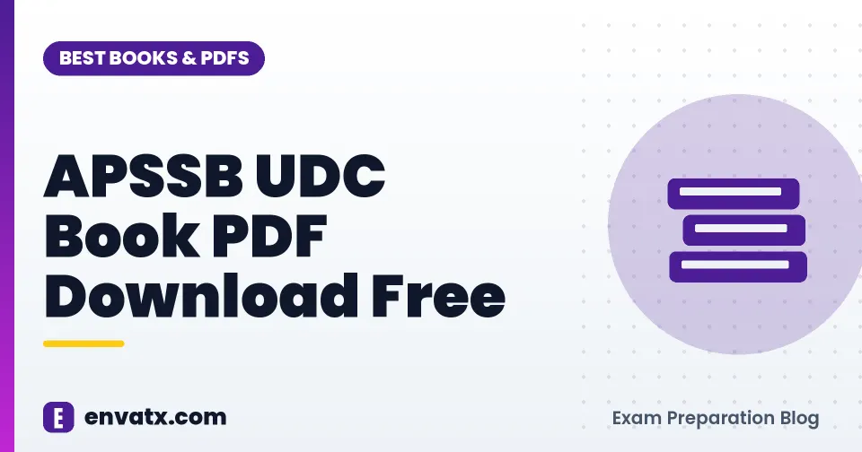APSSB UDC Book PDF Download Free