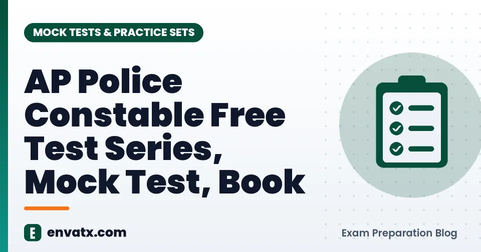 AP Police Constable Free Test Series, Mock Test, Book