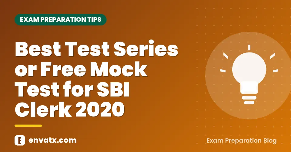 Best Test Series or Free Mock Test for SBI Clerk 2020