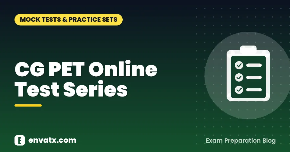 CG PET Online Test Series