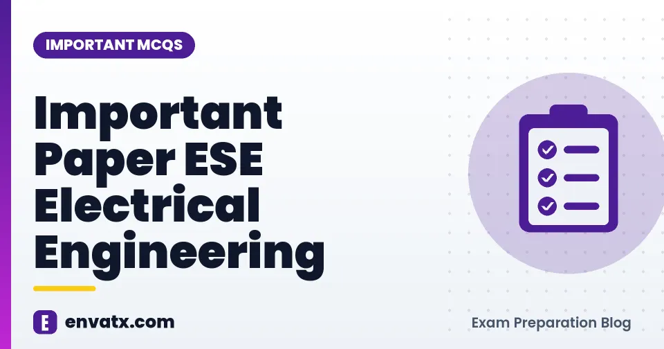 Important Paper ESE Electrical Engineering