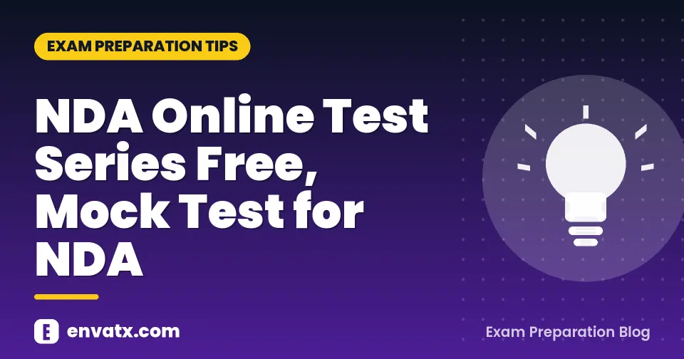 NDA Online Test Series Free, Mock Test for NDA