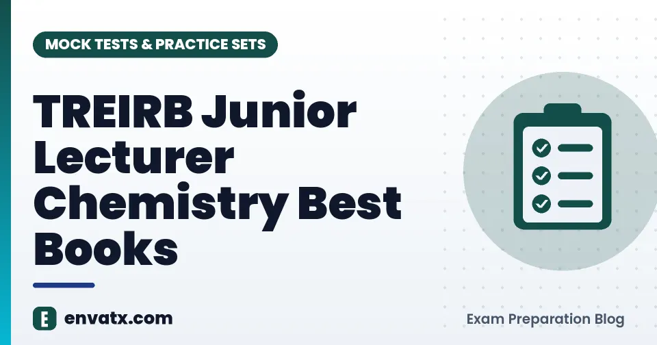 TREIRB Junior Lecturer Chemistry Best Books