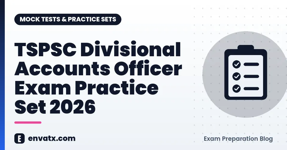 TSPSC Divisional Accounts Officer Exam Practice Set 2026