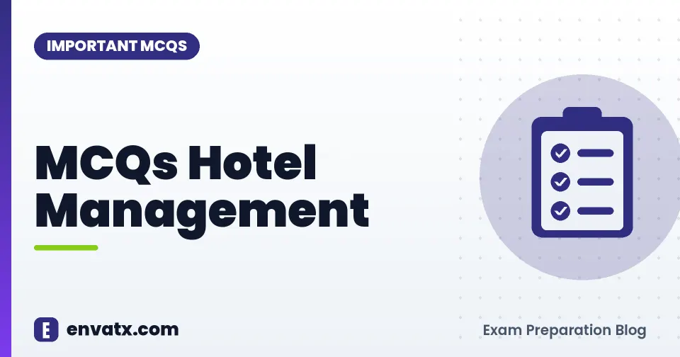 MCQs Hotel Management