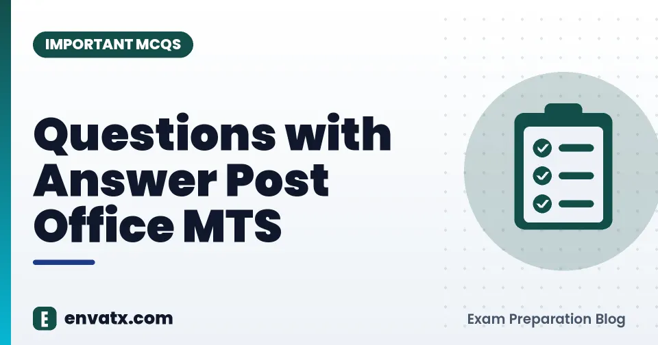 Questions with Answer Post Office MTS