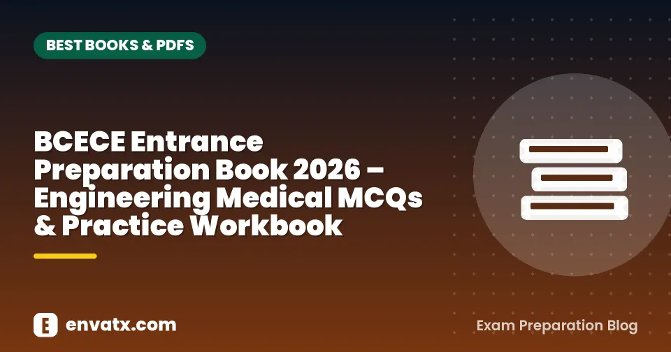 BCECE Entrance Preparation Book 2026 – Engineering Medical MCQs & Practice Workbook