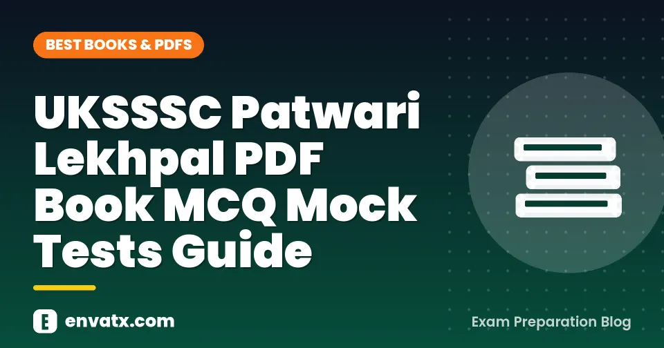 UKSSSC Patwari Lekhpal PDF Book MCQ Mock Tests Guide