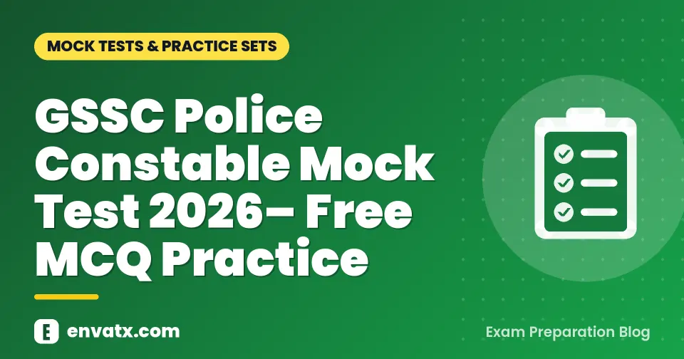 GSSC Police Constable Mock Test 2026โ Free MCQ Practice