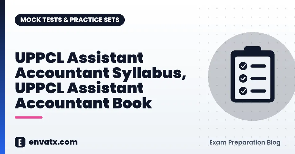 UPPCL Assistant Accountant Syllabus, UPPCL Assistant Accountant Book