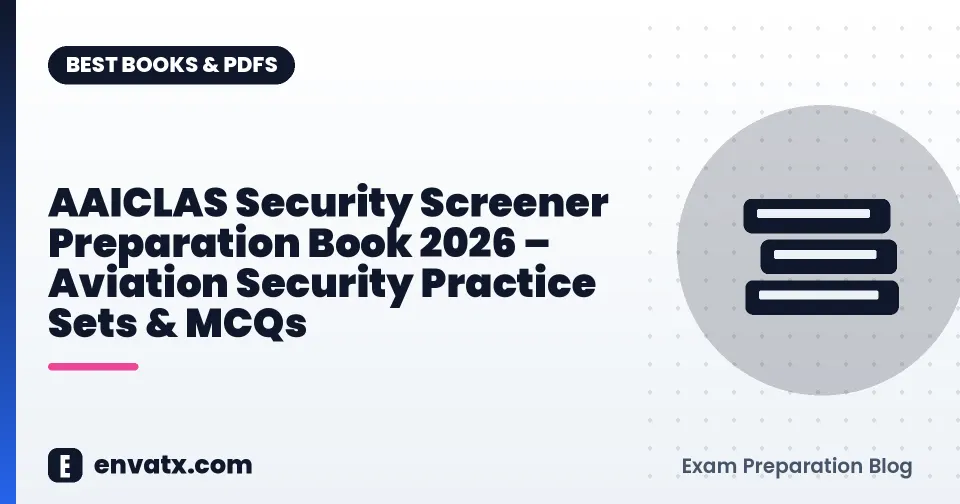 AAICLAS Security Screener Preparation Book 2026 – Aviation Security Practice Sets & MCQs