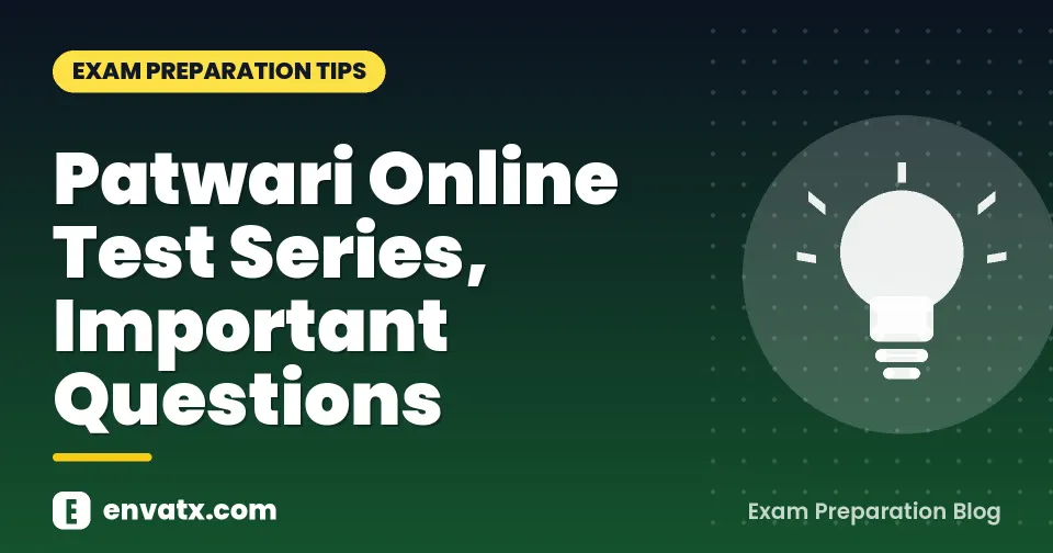 Patwari Online Test Series, Important Questions,