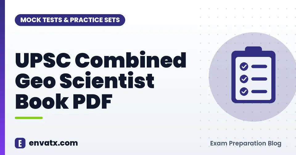 UPSC Combined Geo Scientist Book PDF
