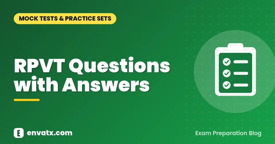 RPVT Questions with Answers