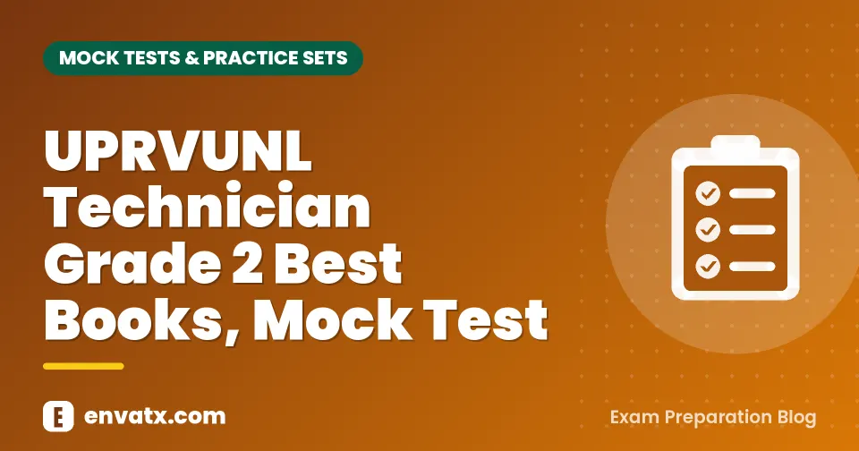 UPRVUNL Technician Grade 2 Best Books, Mock Test