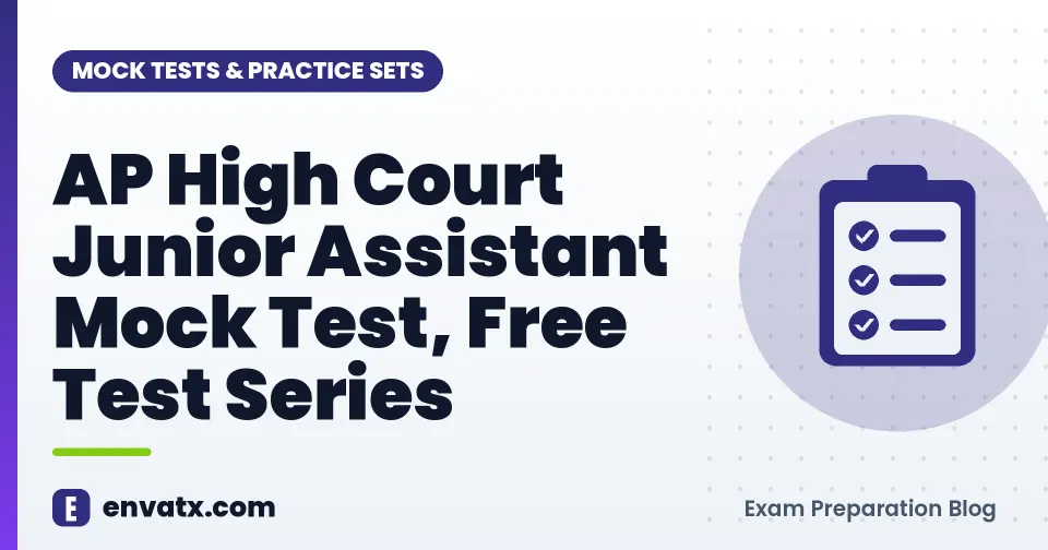 AP High Court Junior Assistant Mock Test, Free Test Series