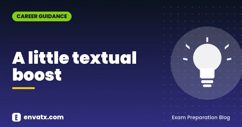 A little textual boost