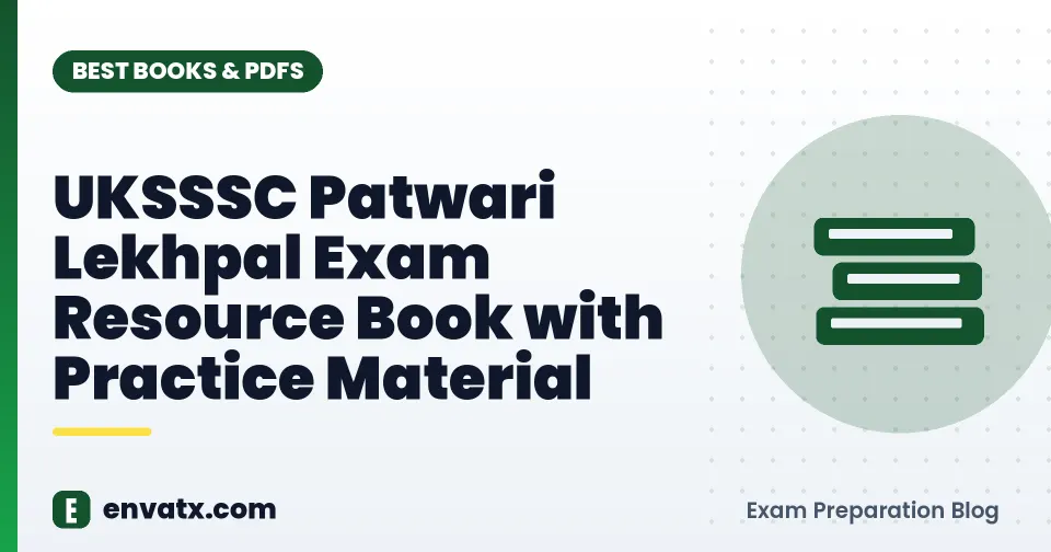 UKSSSC Patwari Lekhpal Exam Resource Book with Practice Material