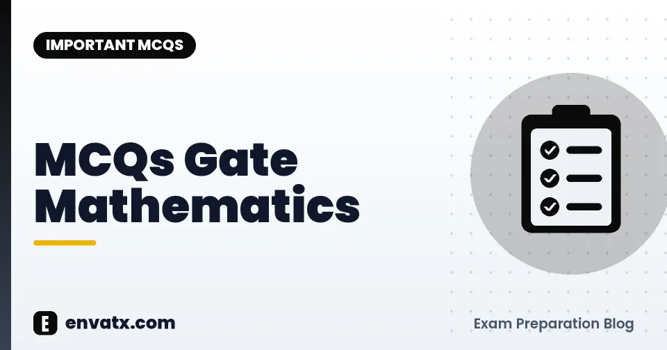MCQs Gate Mathematics