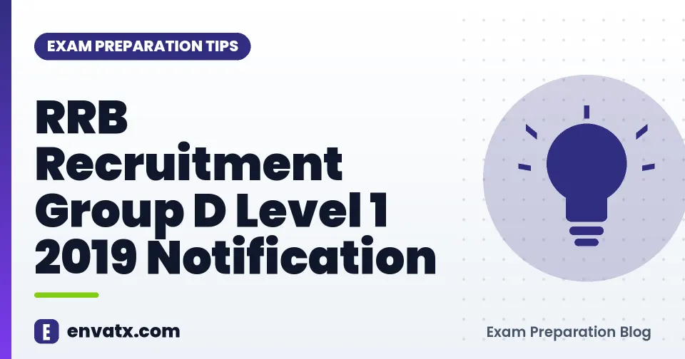 RRB Recruitment Group D Level 1 2019 Notification