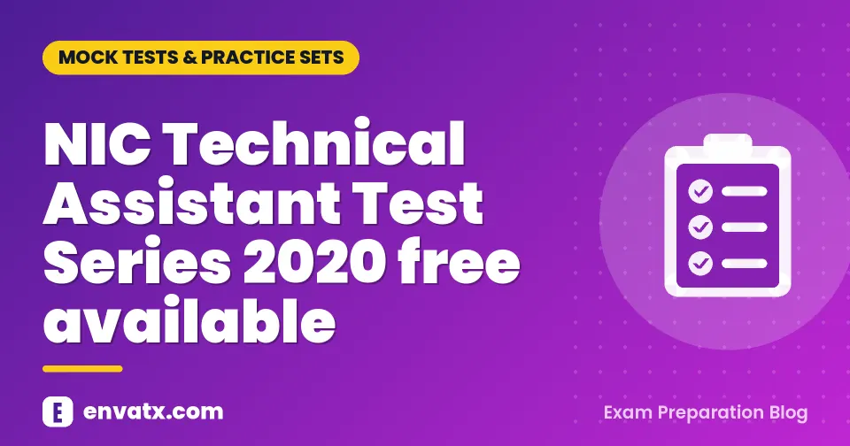 NIC Technical Assistant Test Series 2020 free available