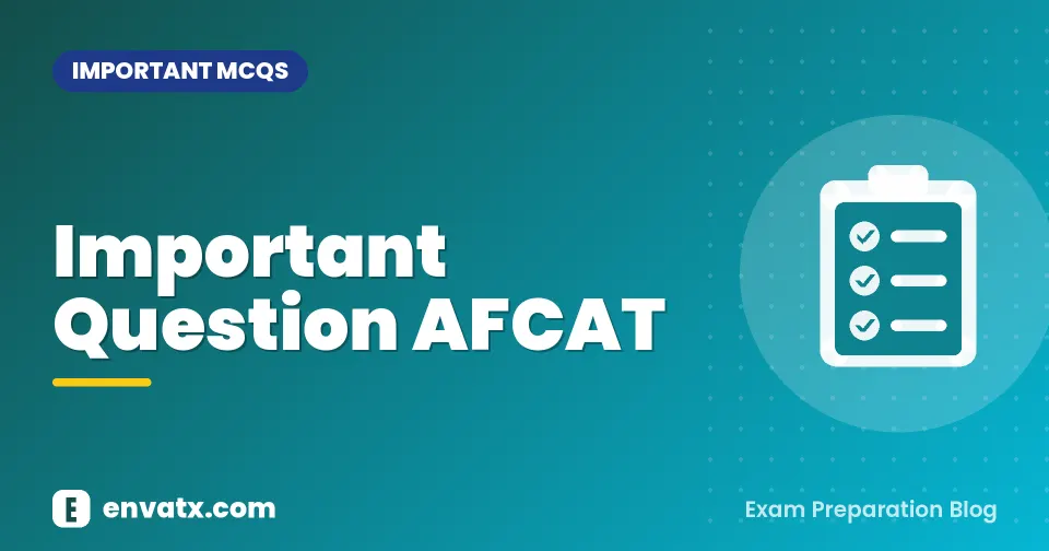 Important Question AFCAT
